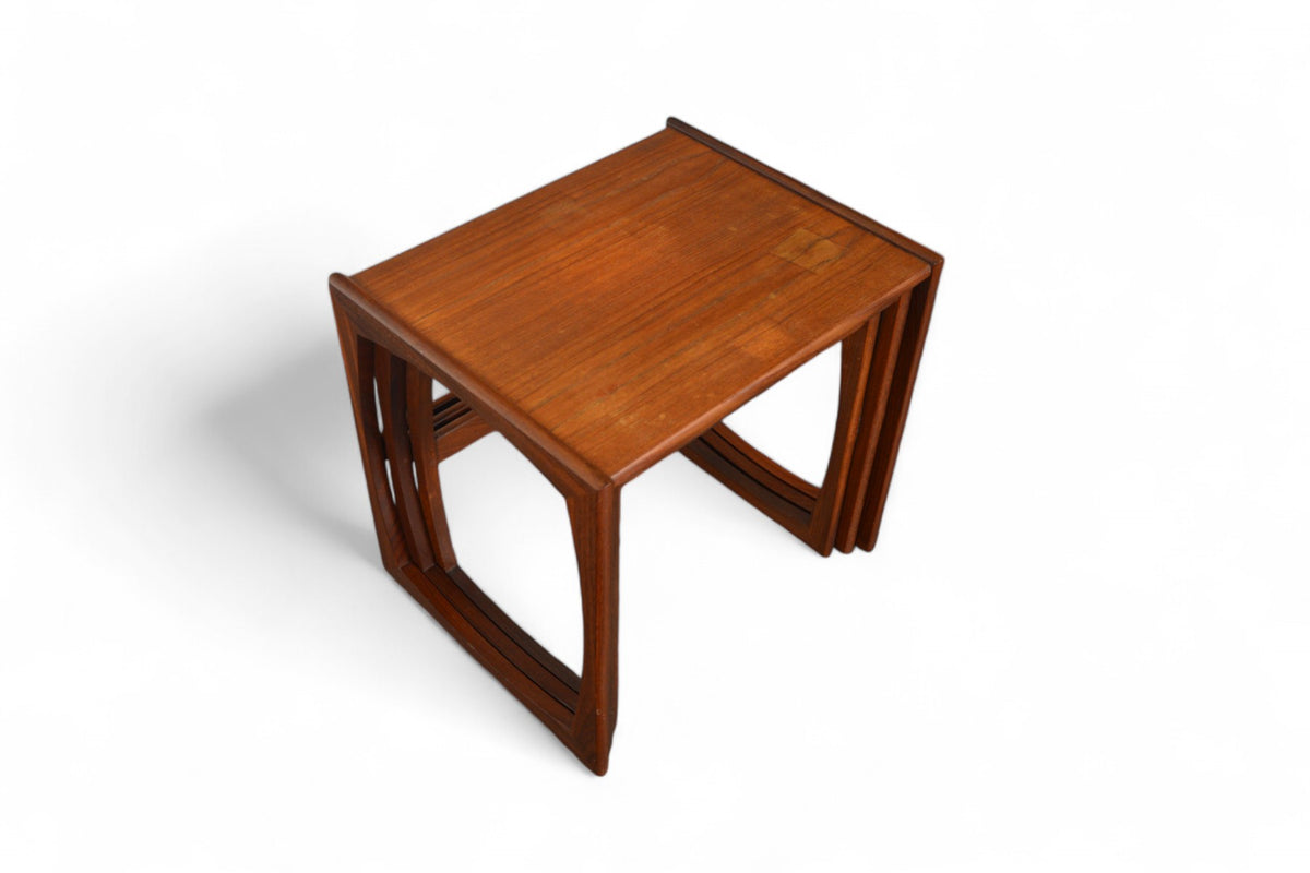 SET OF G PLAN QUADRILLE NESTING TABLES IN TEAK #3