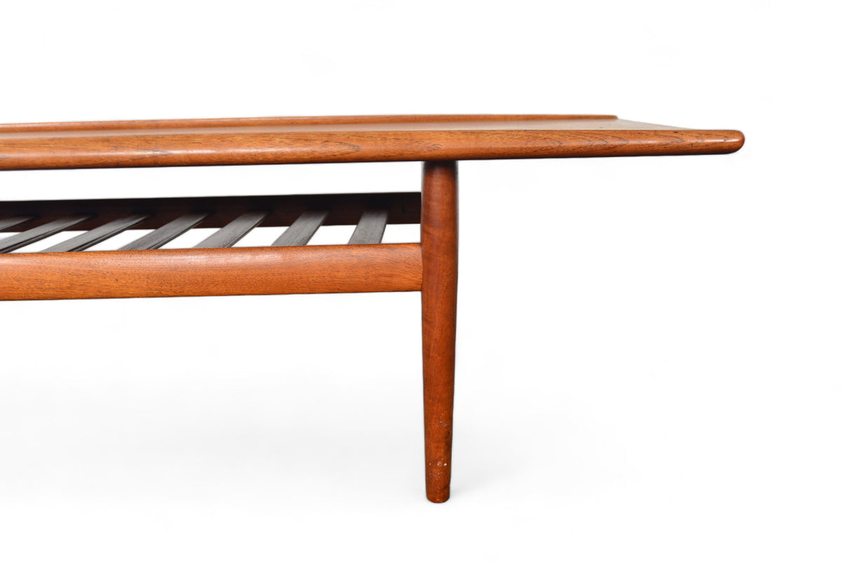 GRETE JALK TEAK SURFBOARD COFFEE TABLE