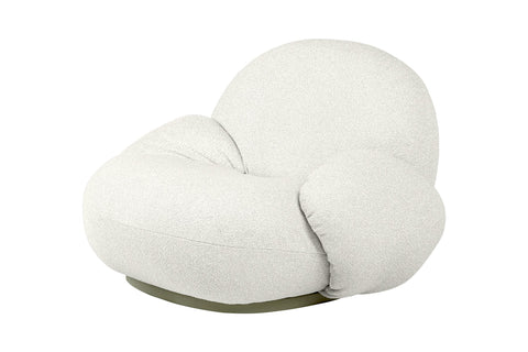 Pacha Lounge Chair with Armrest, Outdoor - Libera, Dedar
