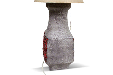 1960s CERAMIC FLOOR LAMP BY BAY CERAMICS