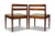 SET OF EIGHT ROSEWOOD DINING CHAIRS BY MAGNUS OLESEN