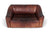 BEAUTIFULLY PATINATED DS-47 LOVESEAT IN BUFFALO LEATHER BY DESEDE