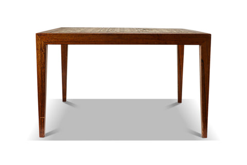 SQUARE ROSEWOOD COFFEE TABLE BY SEVERIN HANSEN FOR HASLEV