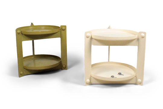 PAIR OF 1970s BAR TROLLYS BY LUIGI MASSONI