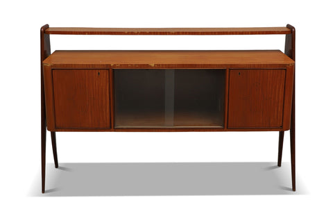 1950s ITALIAN ATOMIC SIDEBOARD IN THE MANNER OF VITTORIO DASSI