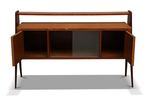 1950s ITALIAN ATOMIC SIDEBOARD IN THE MANNER OF VITTORIO DASSI