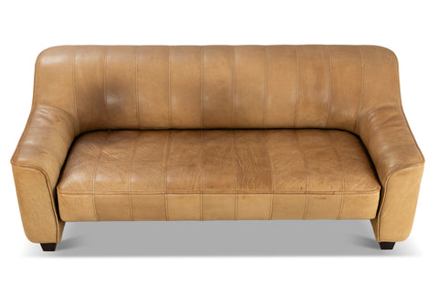 DS 44 THREE SEAT SOFA IN BUFFALO LEATHER BY DESEDE