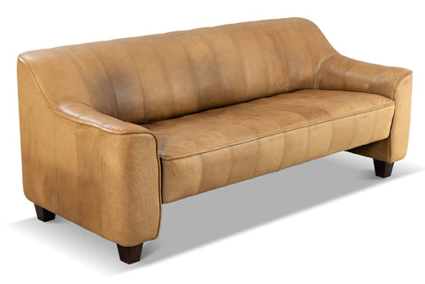 DS 44 THREE SEAT SOFA IN BUFFALO LEATHER BY DESEDE