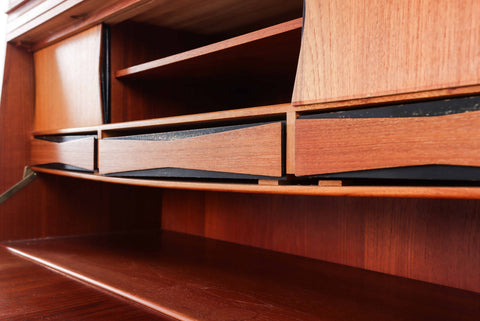 ERLING TORVITS SECRETARY DESK IN TEAK