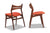 SET OF FOUR ERIK BUCH MODEL 310 DINING CHAIRS IN TEAK #2
