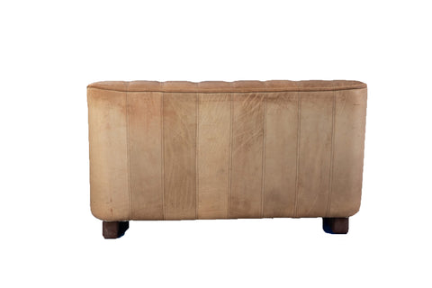 DESEDE DS-44 LOVESEAT IN PATINATED LEATHER