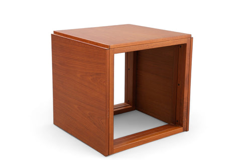 SET OF MODEL 33 KAI KRISTIANSEN CUBE NESTING TABLES IN TEAK