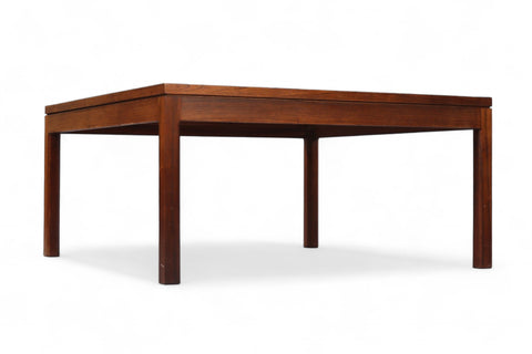 SQUARE TUE POULSEN CERAMIC ART TILE COFFEE TABLE IN ROSEWOOD
