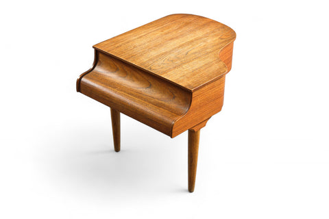 MINI GRAND PIANO JEWELRY BOX IN TEAK