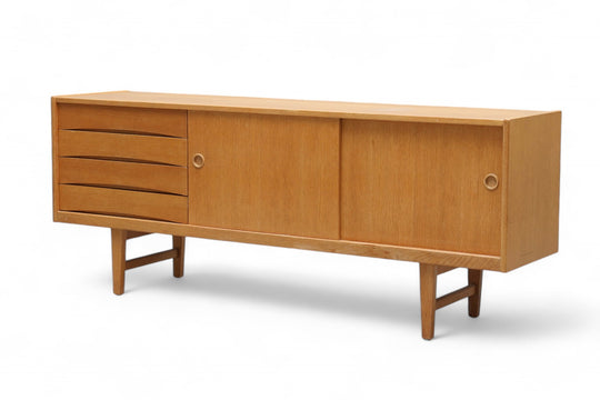 ERIK WORTZ "UVLO" LOW CREDENZA IN OAK