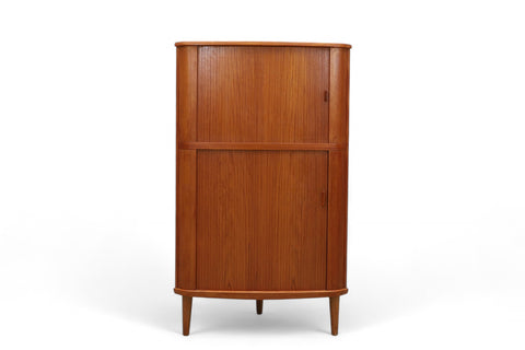 ARNE HOVMAND OLSEN TAMBOUR CORNER UNIT IN TEAK