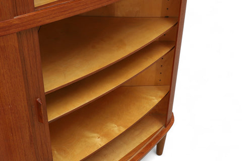 ARNE HOVMAND OLSEN TAMBOUR CORNER UNIT IN TEAK