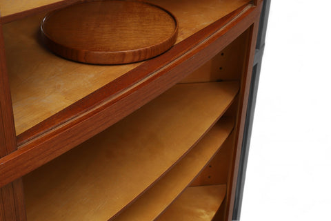 ARNE HOVMAND OLSEN TAMBOUR CORNER UNIT IN TEAK