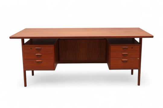 KAI KRISTIANSEN FM 60 EXECUTIVE DESK IN TEAK