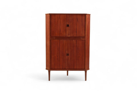 DANISH MODERN CORNER BAR / CUPBOARD BY BORUP MØBELFABRIK