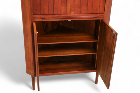 DANISH MODERN CORNER BAR / CUPBOARD BY BORUP MØBELFABRIK