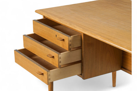 MID CENTURY WALNUT WRITING DESK BY GÖRAN STRAND