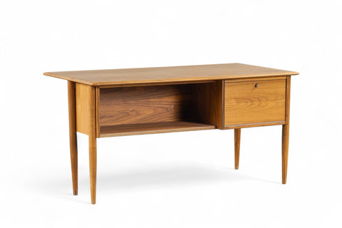 MID CENTURY WALNUT WRITING DESK BY GÖRAN STRAND