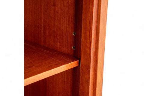 Scandinavian inspired German curio cabinet in teak