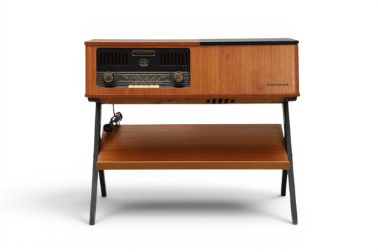 PHILIPS TYPE F5574A RADIO / RECORD CONSOLE IN TEAK