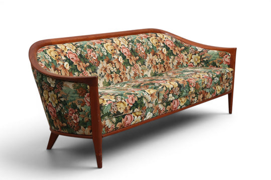 "ARISTOKRAT" THREE SEAT SOFA IN TEAK BY BERTIL FRIDHAGEN