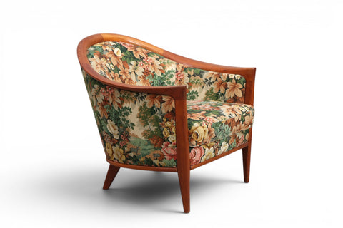 Aristokrat lounge chair in teak by Bertil Fridhagen for Broderna Andersson — 1960s Swedish