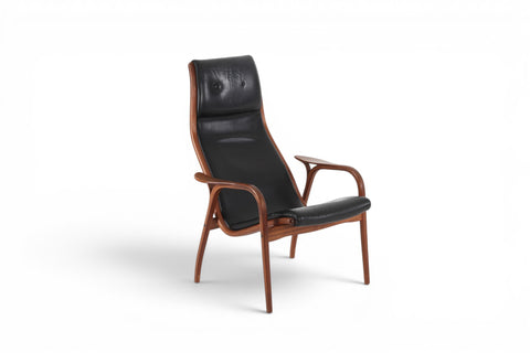 front view - 1965 Swedish mid century Lamino armchair
