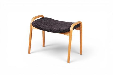 Detail of oak frame joinery on Lamino lounge chair