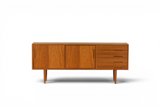 NILS JONSSON 1960S TEAK TRENTO SIDEBOARD BY TROEDS