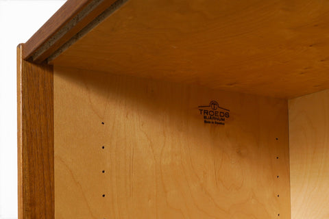 Troeds teak sideboard overall view - 1960s Swedish scandinavian