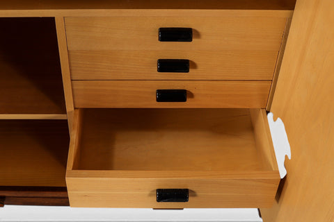 Rosewood cabinet side profile - 1960s Swedish mid century modern