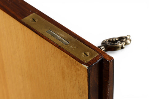 Rosewood cabinet legs and base detail - 1960s Swedish mid century modern