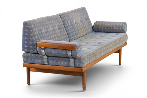 Carina daybed sofa side profile - 1960s Swedish mid century modern