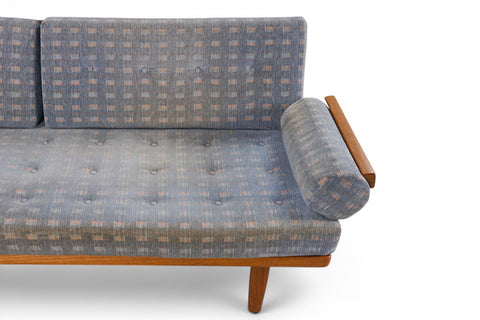 Carina daybed sofa teak frame detail - 1960s Swedish mid century modern