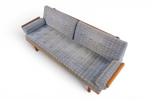 Carina daybed sofa upholstery detail - 1960s Swedish mid century modern