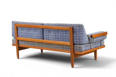 Carina daybed sofa angled view - 1960s Swedish mid century modern