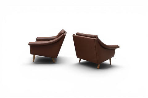Matador armchair side profile - 1960s Danish mid century modern