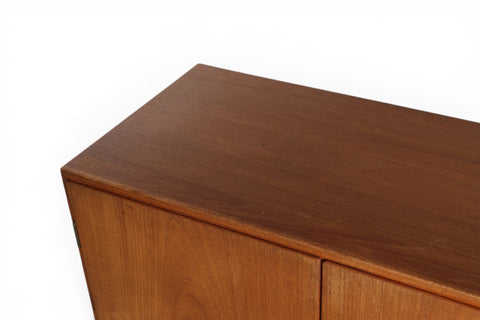 Teak sideboard side profile - 1960s Danish mid century modern