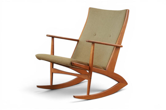 MODEL 97 T/T HOLGER GEORG JENSEN ROCKING CHAIR IN TEAK