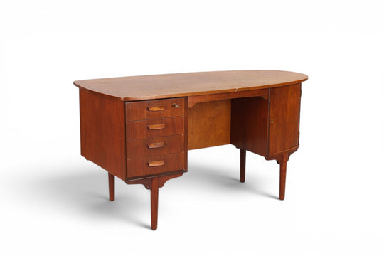 ATOMIC BULLET WRITING DESK IN TEAK
