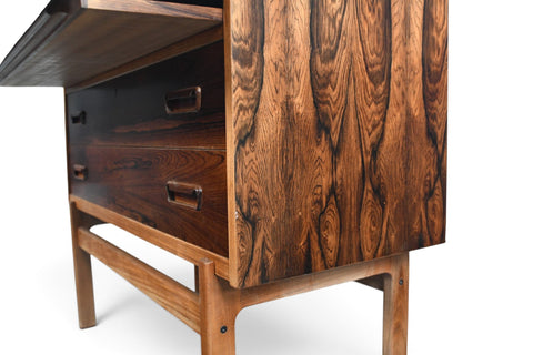 Vintage Arne Wahl Iversen Model 68 rosewood secretary desk, 1960s, view 11
