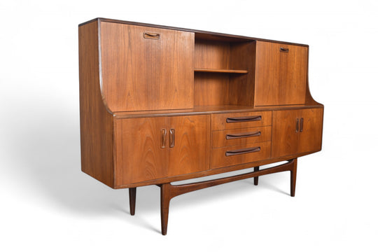 TALL G PLAN FRESCO CREDENZA WITH BAR IN TEAK #2