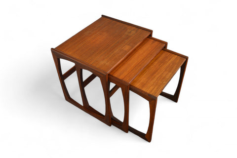 SET OF G PLAN QUADRILLE NESTING TABLES IN TEAK #3