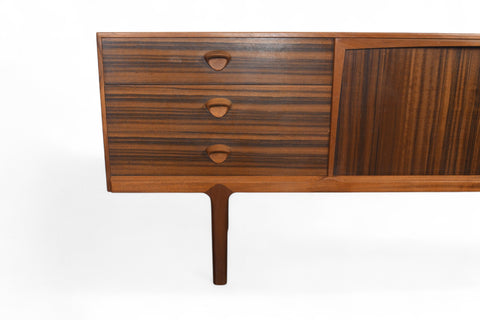 RARE A.H. MCINTOSH MID CENTURY CREDENZA IN WALNUT