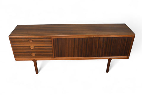 RARE A.H. MCINTOSH MID CENTURY CREDENZA IN WALNUT